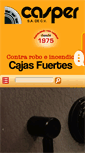 Mobile Screenshot of cajasfuertescasper.com
